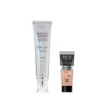 Buy FACES CANADA Celeb Glow Kit 3 | Silver Strobe Cream (30 gm) + Hydra Matte Foundation (Mini) - Warm Natural (15 gm) | Combo Kit of 2 - Purplle