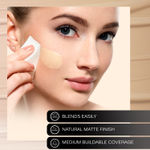 Buy FACES CANADA Waterproof Fix & Finish Makeup Kit 1 | Makeup Fixer (50 ml) + Hydra Matte Foundation (Mini) - Rose Ivory (15g) | Combo Kit of 2 - Purplle