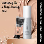 Buy FACES CANADA Waterproof Fix & Finish Makeup Kit 2 | Makeup Fixer (50 ml) + Hydra Matte Foundation (Mini) - Warm Natural (15g) | Combo Kit of 2 - Purplle