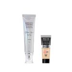Buy FACES CANADA Celeb Glow Kit 1 | Silver Strobe Cream (30 gm) + Hydra Matte Foundation (Mini) - Abolute Ivory (15 gm) | Combo Kit of 2 - Purplle