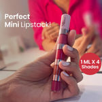 Buy NY Bae Kajal & Kiss Duo | Black Kajal | Waterproof | Eye Makeup | 4in1 Lipstick | Pretty Pleasure | Matte Lipstick | Pigmented | Makeup Kit | Combo - Purplle