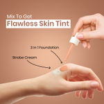 Buy NY Bae Strobe Skin Tint Combo - Deep Skin | Strobe Pink Topaz | Warm Toffee Foundation | Skin Tint | Glowy Korean Skin | Deep Skin Tone | Everyday Makeup Kit 12 gm - Purplle