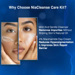 Buy DERMDOC NiaCleanse Gentle Care Kit| Mild & Gentle Cleanser | 4 % Niacinamide Day Cream | Oil Control | Brightening - Combo of 2 - Purplle