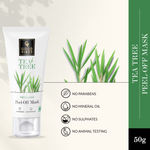 Buy Good Vibes Parlour Wala Glow At Home Gold Brightening Peel Off Mask & Tea Tree Oil Control Peel Off Mask (50 gm) - Purplle