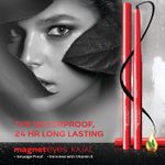 Buy FACES CANADA Magneteyes Black Kajal (0.35g) + Fresh Eyes Kajal (0.35g) | Highly Pigmented | Matte Black Finish | Waterproof | Almond Oil & Vitamin E | Cruelty Free | Pack of 2 Combos - Purplle