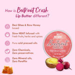 Buy Nat Habit Beetroot Lip Balm for Lip Lightening, Lip Mask for Dark Lips | Natural, Ayurvedic Lip Care | Fresh Kitchenmade, Desi Ghee, Raw Honey, Shea, Beetroot, Vitamin E | Express Dry Lips Repair, 10g Beetroot (Pack of: 1, 10 gm) - Purplle