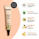 Buy Quench Botanics Brightening Natural Cream Concealer With Rice Water & Aloe Vera | Conceals Dark Circles & Brightens Under Eyes (Deep - 10 ml) - Purplle