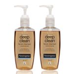 Buy Neutrogena Deep Clean Facial Cleanser Pack of 2 (200 ml X 2) - Purplle