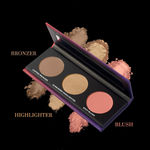 Buy NY Bae x Purplle Face Makeup PREP combo 2 | NY Bae Matte Setting Spray (60 ml) | Purplle Dazzling Glaze Ultra Complete Face Palette - (12gm) - Purplle