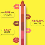 Buy NY Bae x Purplle Lipstick & Lip Balm combo | NY Bae 5 in 1 Lipstick Nude Moods 02 (6.5 gm) | Purplle Childhood Besties Lip Balm with SPF, Raw Mango 1 (12 gm) - Purplle