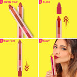 Buy NY Bae x Purplle Lipstick & Lip Balm combo | NY Bae 5 in 1 Lipstick Nude Moods 02 (6.5 gm) | Purplle Childhood Besties Lip Balm with SPF, Raw Mango 1 (12 gm) - Purplle