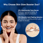 Buy DERMDOC Skin Brightening Combo | 10% Niacinamide Serum (15 ml) | 10% Glycolic Acid Peeling Solution (15 ml) - Purplle