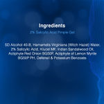 Buy DERMDOC Acne treatment Combo | 2% Salicylic Acid Face Wash (120 ml) | 2% Salicylic Acid Pimple Gel (10gm) - Purplle