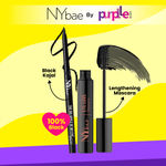 Buy NY Bae The Big Apple Of My Eyes Kohl Kajal Black (0.30gm) & Eye Love Lengthening Mascara Intense Black (8 ml) - Purplle