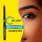 Buy NY Bae Kajal & Eyeliner Combo | The Big Apple Of My Eyes Kohl Kajal Black (0.30) g | Truly Matte Liquid Eyeliner Worth It White 09 (4.5 ml) - Purplle