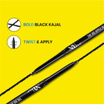 Buy NY Bae Kajal & Eyeliner Combo | The Big Apple Of My Eyes Kohl Kajal Black (0.30) g | Truly Matte Liquid Eyeliner Worth It White 09 (4.5 ml) - Purplle