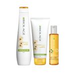 Buy Biolage Smoothening Kit (Smoothproof Shampoo-200 ml + Smoothproof Camellia Conditioner-98 gm + Deep Smoothening Serum-100 ml) - Purplle