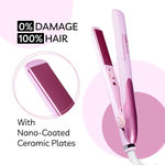 Buy Alps Goodness x Purplle Damage free Hair Styling combo | Alps Goodness Anti Hairfall Scalp Serum with Fenugreek Biotin and Redensyl (30 ml) | Purplle Glitz Smooth Glider Hair Straightener - Purplle