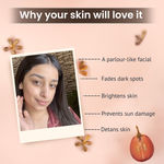 Buy Alps Goodness Grapeseed De-Tan Facial Kit Duo (34gm X 2) | Brightening & Cleansing | At Home Facial Pack of 2 - Purplle