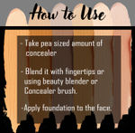 Buy Ronzille 6 IN ONE Base Concealer Palette Shade F - Purplle