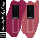 Buy Ronzille Lightweight Duo Liquid Lipstick Infused with Jojoba oil and Vitamin E -05,01 - Purplle