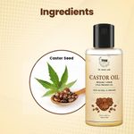 Buy TNW The Natural Wash Castor Oil for Hair and Skin | Organic Virgin Cold Pressed Oil 100 ml - Purplle