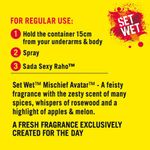 Buy Set Wet Mischief Avatar Deodorant Spray Perfume (150 ml) - Purplle
