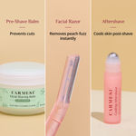 Buy Carmesi All-In-One Facial Shaving Kit 5 pcs - Purplle
