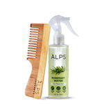Buy Alps Goodness Healthy Hair Set with Rosemary Water Spray (200 ml) & Neem Wood Comb | 100% Natural Neem Comb | Hair Growth Expert | Bestselling Hair Spray Pack of 2 - Purplle
