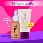 Buy NY Bae Strobe Skin Tint Combo - Fair Skin | Strobe Pink Topaz (30 gm) | Warm Milk Foundation 09 (30 ml)| Skin Tint | Glowy Korean Skin | Fair Skin Tone | Everyday Makeup Kit Combo of 2 - Purplle