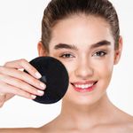 Buy B.O.B.I Bambo Micro-Fibre Face Pads|Reusable Soft Makeup Remover Cleansing Pads for Face,Eyes, Lipstick for All Skin | Washable Removal Cloth Lasts Up to 150 Washes | Facial Cleansing Puffs - Pack of 2 (Multicolour) - Purplle
