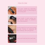Buy B.O.B.I Bambo Micro-Fibre Face Pads|Reusable Soft Makeup Remover Cleansing Pads for Face,Eyes, Lipstick for All Skin | Washable Removal Cloth Lasts Up to 150 Washes | Facial Cleansing Puffs - Pack of 2 (Multicolour) - Purplle