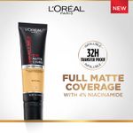 Buy L'Oreal Paris Infallible 32H Matte Cover Liquid Foundation, 105 Cool Undertone, 30 ml - Purplle
