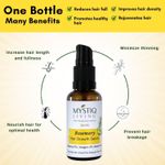 Buy Mystiq Living Rosemary Advanced Hair Growth Serum with 3% Redensyl, 4% Anagain, 6% Keratin - 30 ml, Rosemary Serum for Hair Growth, Strengthens Hair, Reduces Hair Fall, Men & Women - Purplle