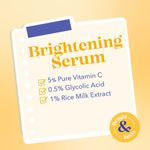 Buy Blue Heaven Brightening 5% Vitamin C Face Serum for Brightening & Glowing Skin | Improves Hydration & Reduces Blemishes | Face Serum for Men and Women 20 ml - Purplle