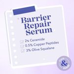 Buy Blue Heaven Barrier Repair Face Serum for Women Infused with 2% Ceramide, 0.5% Copper Peptides | Strengthens Skin's Natural Barrier | Reduces Fines Lines & Wrinkles | Reduces Inflammation 20 ml - Purplle