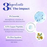 Buy Blue Heaven Barrier Repair Face Serum for Women Infused with 2% Ceramide, 0.5% Copper Peptides | Strengthens Skin's Natural Barrier | Reduces Fines Lines & Wrinkles | Reduces Inflammation 20 ml - Purplle