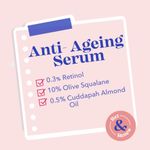 Buy Blue Heaven 0.3% Retinol Serum Infused with 10% Olive Squalane & 0.5% Cuddapah Almond Oil Face Serum for Women | Fights Premature Aging | Reduces Fine Lines & Wrinkles | Night Serum for Glowing Skin | 20 ml - Purplle