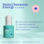 Buy Blue Heaven Acne Clear Face Serum for Women with 5% Azelaic Acid +1% Salicylic Acid + 0.5% Nutmeg oil | Removes Black and White Heads | Acne Treatment & Pore Minimizing Face Serum for acne and dark spots 20 ml - Purplle