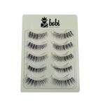 Buy B.O.B.I ZC EYELASH Long Natural Fluffy Wispy Volume Eyelashes | 12 mm Soft Comfortable Non-irritating|Lightweight Synthetic Hair Reusable Lashes For Women - 5 Pair - Purplle