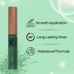 Buy B.O.B.I. Glitter Eyeliner Green | Diamond Sparkle Finish | Waterproof Long Wear | Quick Dry Smudgeproof | Felt-Tip Precision | Cruelty-Free Paraben-Free- 5 ml - Purplle