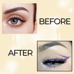 Buy B.O.B.I. Glitter Eyeliner Purple | Diamond Sparkle Finish | Waterproof Long Wear | Quick Dry Smudgeproof | Felt-Tip Precision | Cruelty-Free Paraben-Free- 5 ml - Purplle