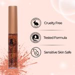 Buy B.O.B.I. Glitter Eyeliner Orange | Diamond Sparkle Finish | Waterproof Long Wear | Quick Dry Smudgeproof | Felt-Tip Precision | Cruelty-Free Paraben-Free- 5 ml - Purplle