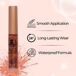 Buy B.O.B.I. Glitter Eyeliner Orange | Diamond Sparkle Finish | Waterproof Long Wear | Quick Dry Smudgeproof | Felt-Tip Precision | Cruelty-Free Paraben-Free- 5 ml - Purplle