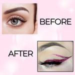 Buy B.O.B.I. Glitter Eyeliner Pink | Diamond Sparkle Finish | Waterproof Long Wear | Quick Dry Smudgeproof | Felt-Tip Precision | Cruelty-Free Paraben-Free- 5 ml - Purplle