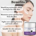 Buy Dermistry Oil Free Hydra Nourishing Mattifying Moisturizer Face Gel | Use Day Night I Pimples Oily Acne Prone Skin I Cinnamon Honey Green Tea Vitamin C Lightweight Non-Greasy Women Men 50 ml - Purplle