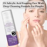 Buy Dermistry Anti Acne Foaming Deep Cleanser Face Wash I 2% Salicylic Acid, Apple Cider, Vinegar and Niacinamide Zinc I Pimples & Excess Oil Removal Oily Acne Prone Skin for Men and Women - 150 ml - Purplle