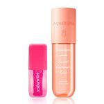 Buy Aqualogica Sweet Summer Duo (Plump+ Pouty Li pH Gloss-Watermelon Slice 5 ml + Refresh+ Sweet Summer Kiss Perfume Body Mist-150 ml) - Purplle
