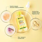 Buy Garnier Vitamin C Micellar Cleansing Water, Gentle Cleanser For Bright Skin, Remove 100% Dirt, 400 ml - Purplle