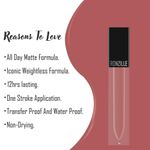 Buy Ronzille Weightless Mousse Lipstick Long Smash Infused with Jojoba Oil-02 - Purplle
